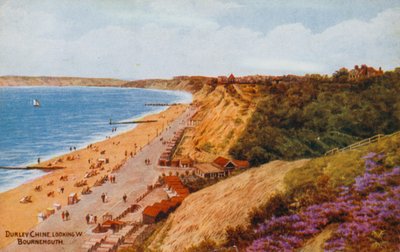 Durley Chine, Looking West, Bournemouth by Alfred Robert Quinton